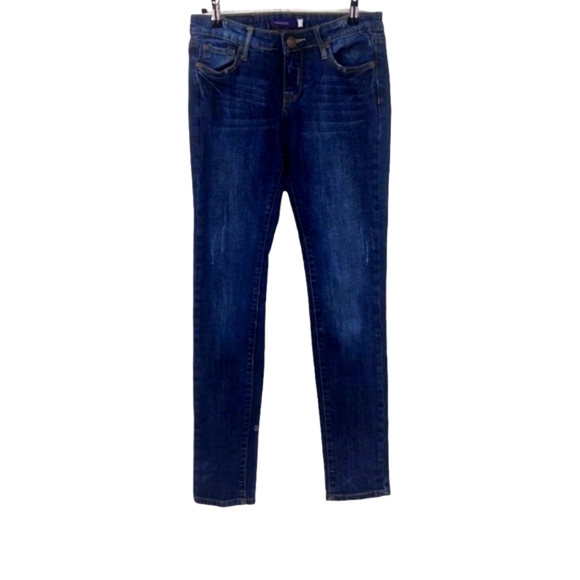 Vigoss Distressed Skinny Jeans - Picture 1 of 8